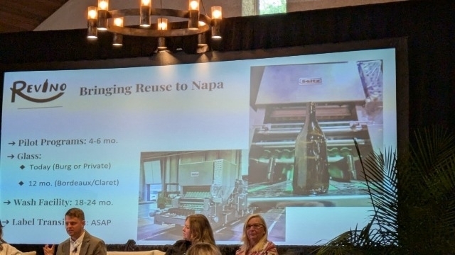 Napa RISE Climate & Wine Symposium Shares Solutions for Bottle Reuse, Greener Shipping Methods and More